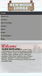 Mobile Screenshot of newmoonlodge.ca